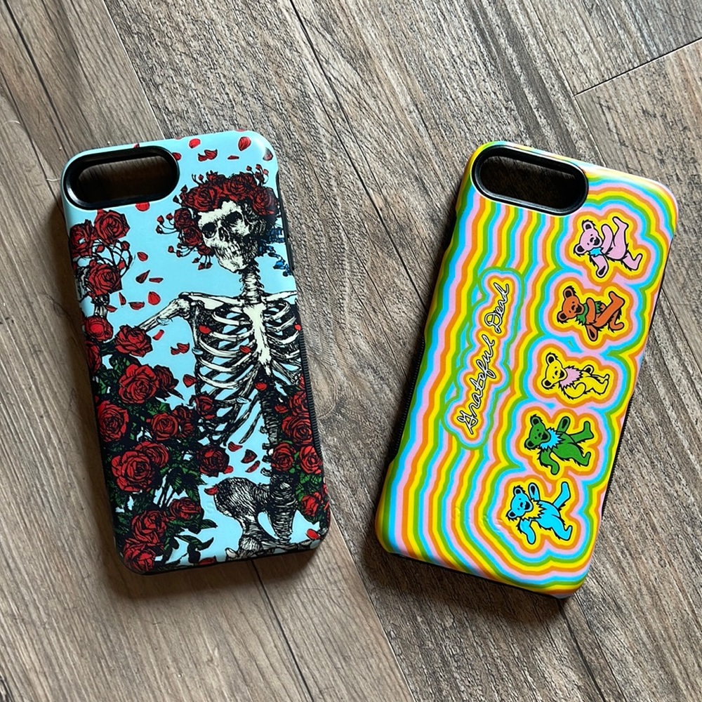 iPhone 6/7/8 Plus Grateful Dead cases (set of two)